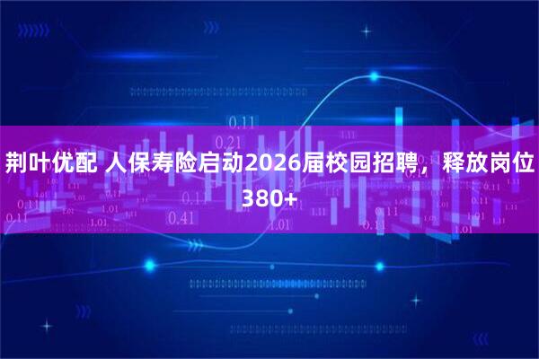 荆叶优配 人保寿险启动2026届校园招聘，释放岗位380+